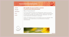 Desktop Screenshot of frauennetzwerk-ganzheitsmedizin.de